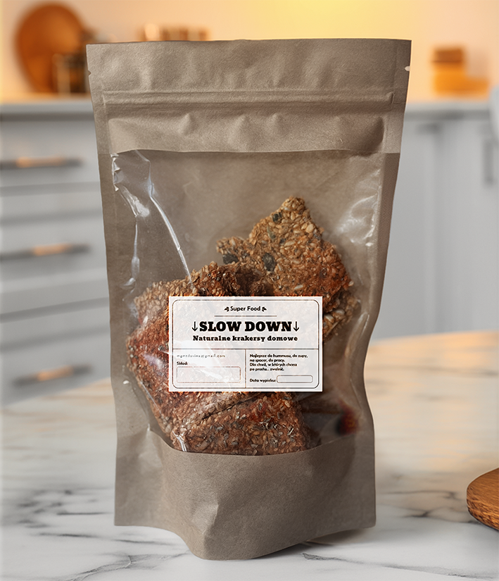 Krakersy terapeutyczne SLOW DOWN